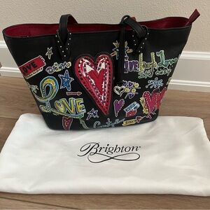 Brighton Love Scribble Tote
